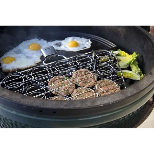 Полукруглая сетка для бургеров Big Green Egg 2105 2105 фото