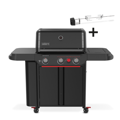 Газовий гриль Weber Genesis E-330WR Stealth Edition 1502291 фото