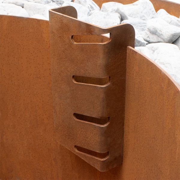 Гриль-очаг OXA Round з CorTen (чаша для огня) OXA-ROUND фото