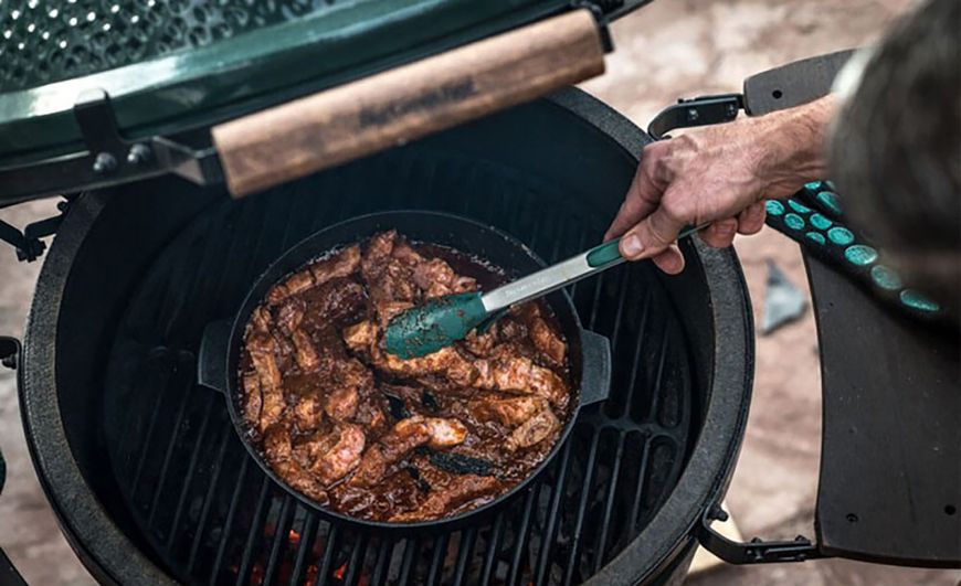 Сковорода чавунна Big Green Egg, 2XL-MX, Ø25 см 120144 фото