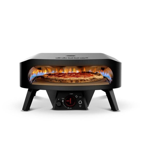 Мультифункциональная газовая печ для пиццы COZZE 17"" CLASSIC ROTATE, BLACK EDITION 90437 фото
