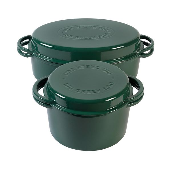 Казан чугунный Big Green Egg, круглый 117045 фото