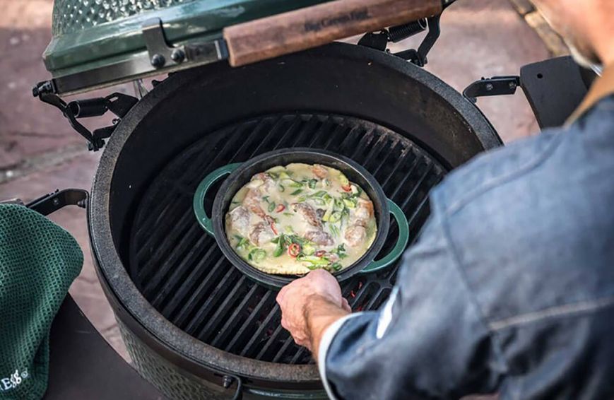 Казан чавунний Big Green Egg, круглий 117045 фото