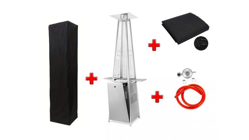 Газовый обогреватель Pyramid Stainless Steel GRILLI 777414 фото