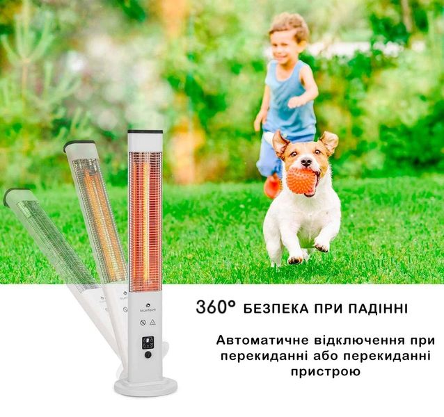 Инфракрасный электрический обогреватель BLUMFELDT HEAT GURU PLUS, 1,2 КВТ 10035096 фото