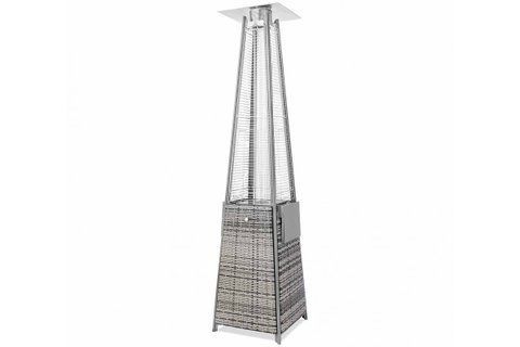 Газовий обігрівач Pyramid Grey Rattan GRILLI 777419 фото