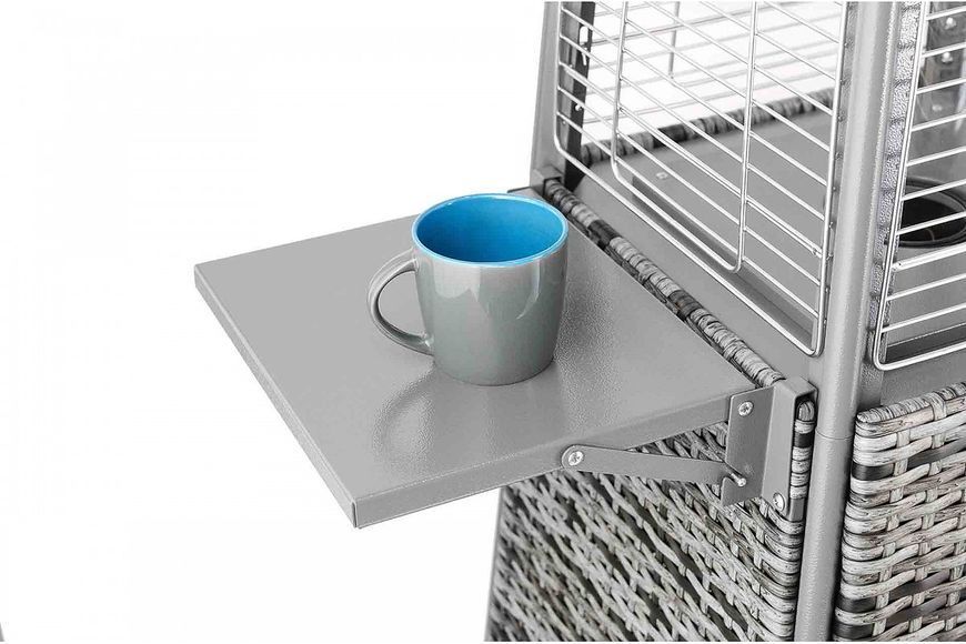 Газовий обігрівач Pyramid Grey Rattan GRILLI 777419 фото