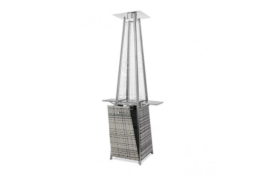 Газовий обігрівач Pyramid Grey Rattan GRILLI 777419 фото