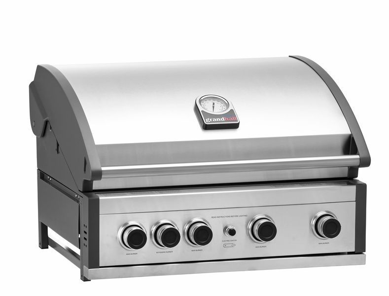 Газовий гриль GrandHall Pro Elite G4 K04000309A фото