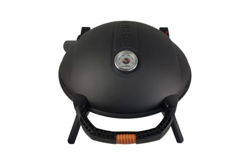 КОМПЛЕКТ Портативний переносний газовий гриль O-GRILL 900, чорний + шланг у подарунок! 13824 фото