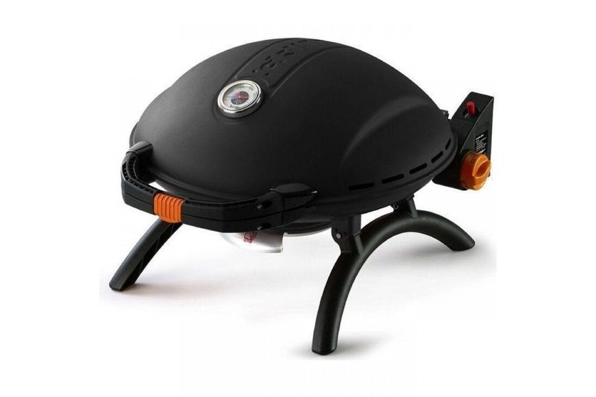 КОМПЛЕКТ Портативний переносний газовий гриль O-GRILL 900, чорний + шланг у подарунок! 13824 фото