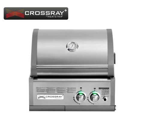Вбудований газовий інфрачервоний гриль CROSSRAY&reg; 2 by Heatstrip TCS2EU30 фото