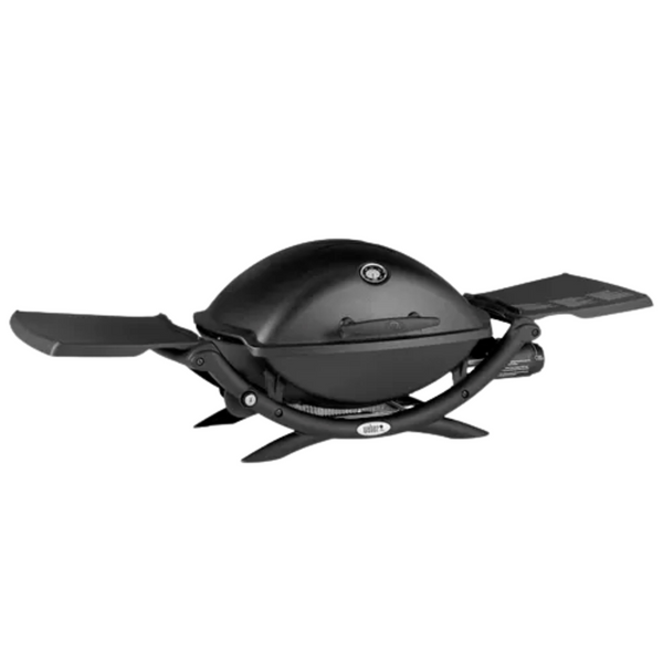 Портативный газовый гриль Weber Q 2200, черная крышка 54010029 фото
