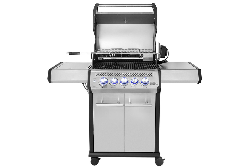 Газовий гриль GRILLI Senator Pro-32 LED з системою BBQ Block Fire 701477 фото