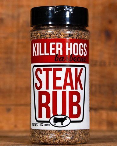 Американская приправа для барбекю Steak RUB Killer Hogs, 311г SPICE-STEAK фото