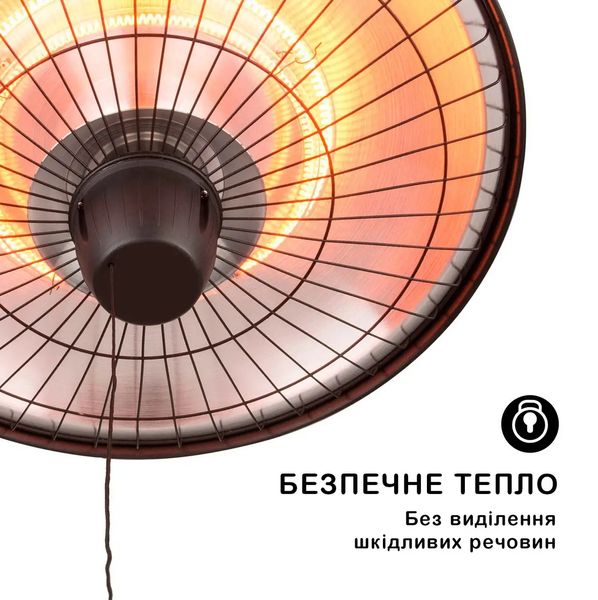 Інфрачервоний електричний обігрівач BLUMFELDT HEATBELL CAMDEN HEAT 2,5 КВТ 10032516 фото