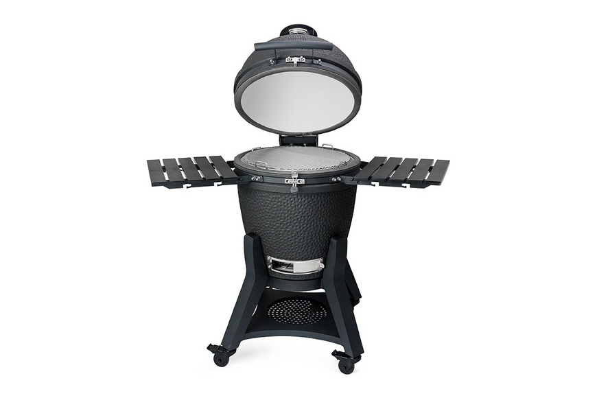 Керамічний вугільний гриль GRILLI Kamado L 5 в 1 з системою BBQ Block Fire 749777 фото