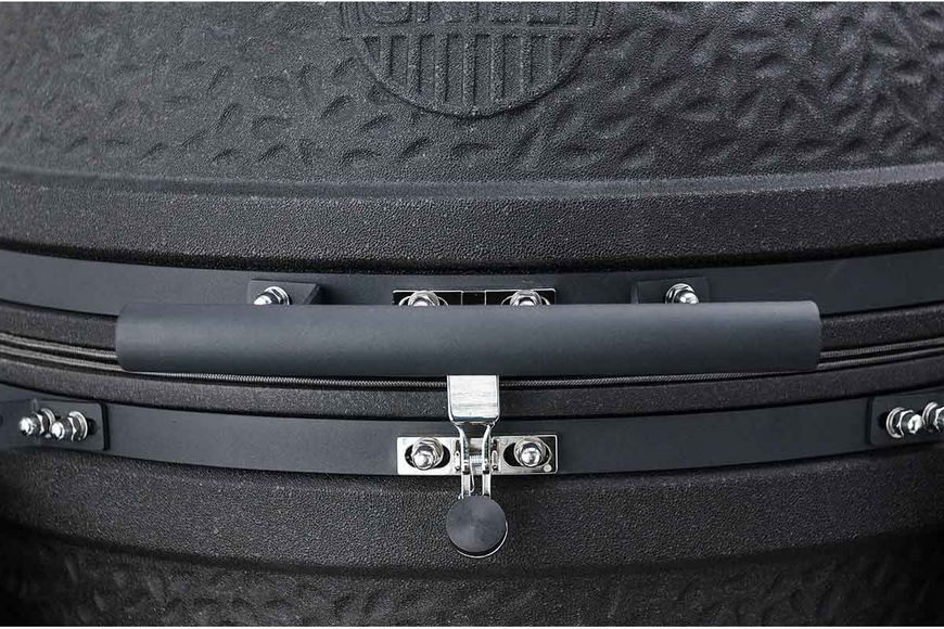Керамічний вугільний гриль GRILLI Kamado XL 5 в 1 з системою BBQ Block Fire 759777 фото