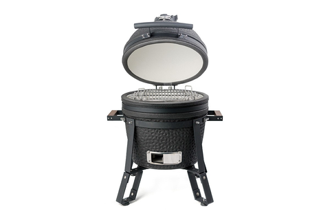 Керамічний вугільний гриль GRILLI Kamado S 5 в 1 з системою BBQ Block Fire 733777 фото