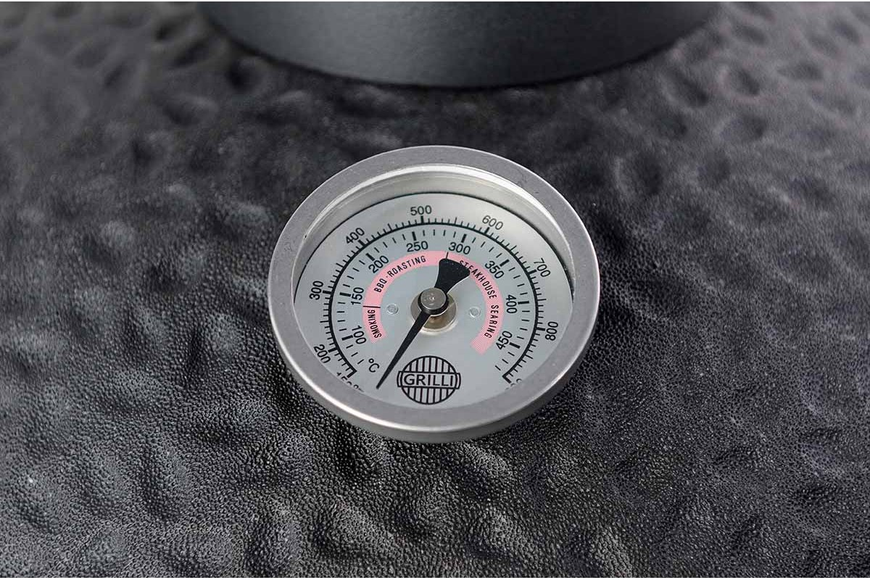 Керамический угольный гриль GRILLI Kamado S 5 в 1 с системой BBQ Block Fire 733777 фото