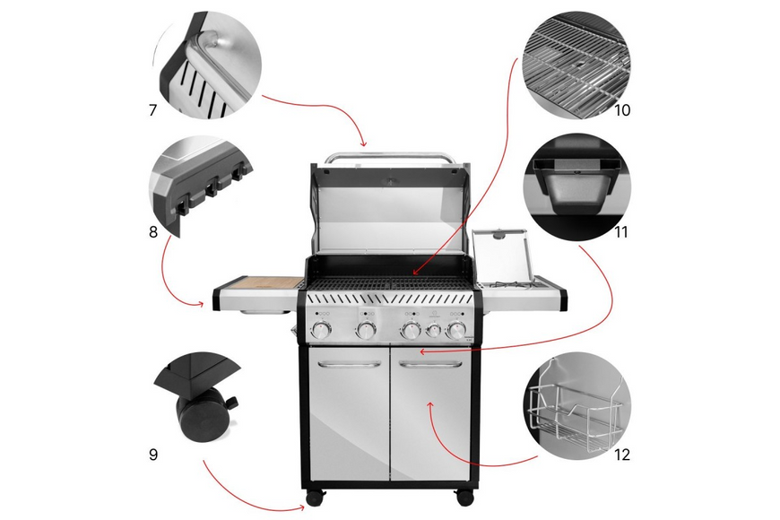 Газовый гриль GRILLI Ranger 41 777242 фото