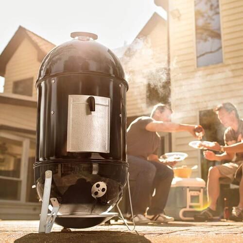 Коптильня Weber Smokey Mountain Cooker, 47 см 721004 фото