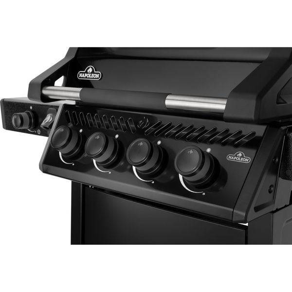 Газовий гриль Napoleon Freestyle 425 SBPGT з бічною конфоркою, чорний F425DSBPK-1 фото