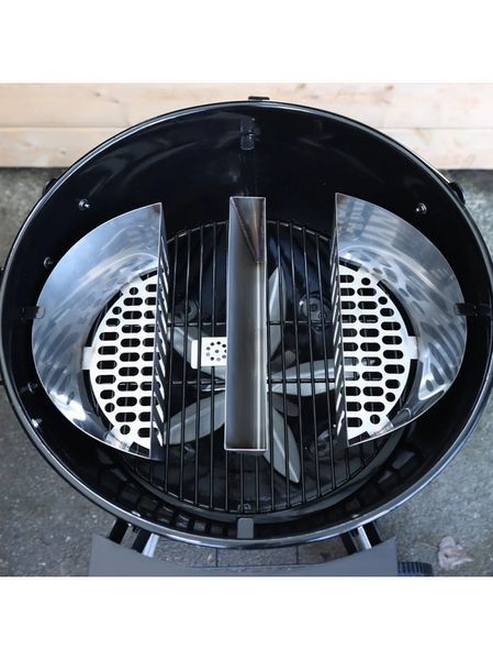 Лотки для вугілля Slow &lsquo;N Sear FireBaskets 2 в 1 з контейнером для води SNS-FB-KIT фото