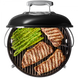 Портативный угольный гриль Weber Smokey Joe Premium, 37 см, слонова кістка 1125004 фото 4